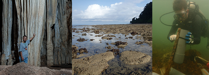 Collage sea level change Collage sea level change